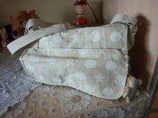 BORSA DONNA CARPISA....BEIGE E BIANCO...