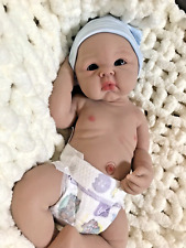 Bambola neonato full silicone reborn baby boy 20" neonato 7 libbre floppy realistica ragazzo