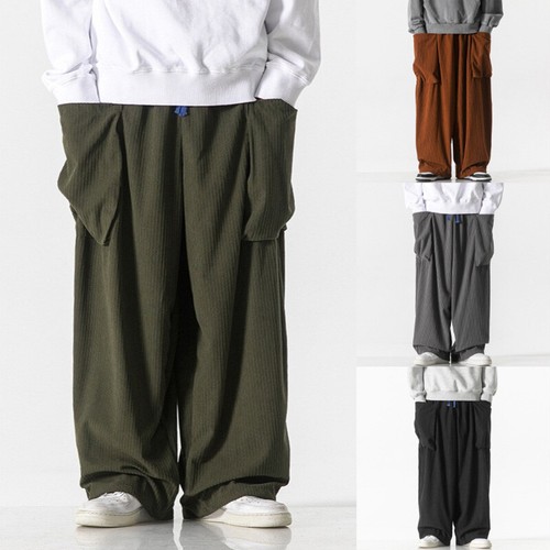 Pantaloni loose corduroy - in,