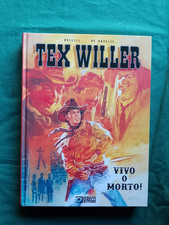 TEX WILLER  '' VIVO O MORTO ''  CARTONATO
