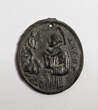 MEDAGLIA DEVOZIONALE IN BRONZO