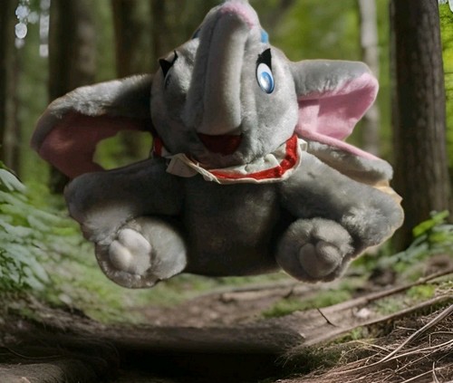 Peluche dumbo walt disney - peluche,