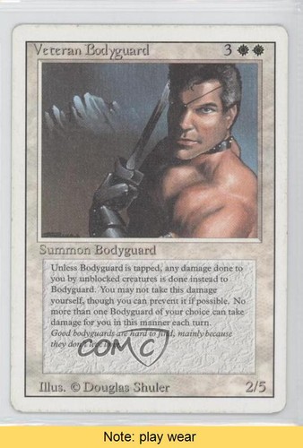 Veteran bodyguard magic - veteran,