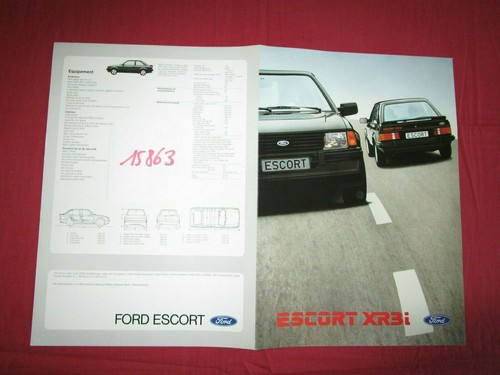 15863 ford escort - :,