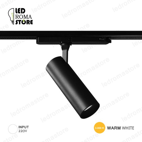 Faretto led binario trifase - led, da