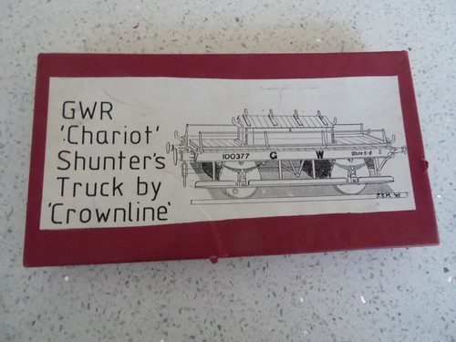Crownline gwr etched brass - etched,
