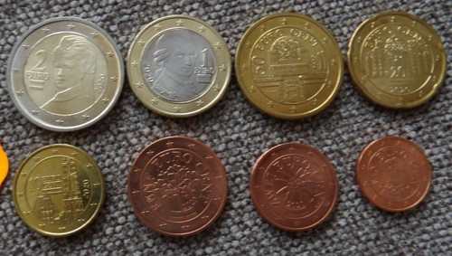 Set monete euro unc - set,