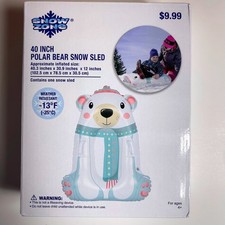 Snow Zone orso polare slitta