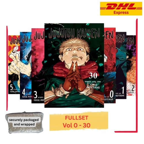 Jujutsu kaisen vol set manga - jujutsu, vol.