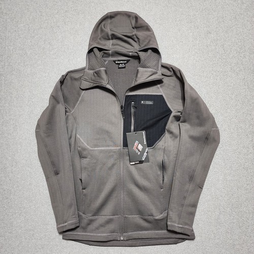 Felpa con cappuccio pile - , black