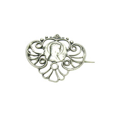 Spilla Vergine Maria argento