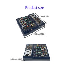 Mixer audio 4 canali Bluetooth