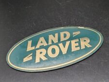 LAND ROVER 85MM LOGO SIGLA EMBLEMA FREGIO STEMMA SCRITTA TARGHETTA BADGE TARGA