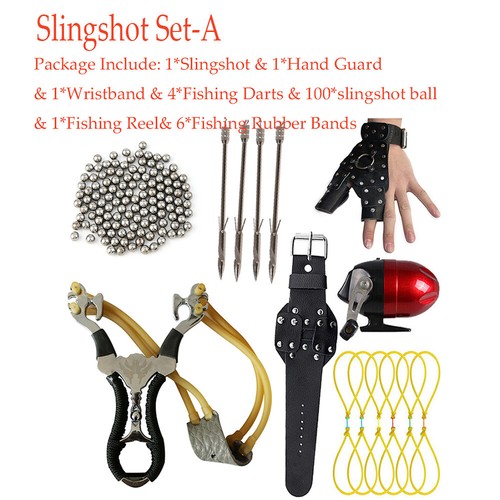 Catapulta pesca fionda kit