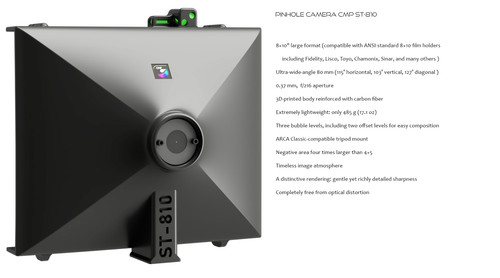 8x10 pinhole camera ultra - pinhole,