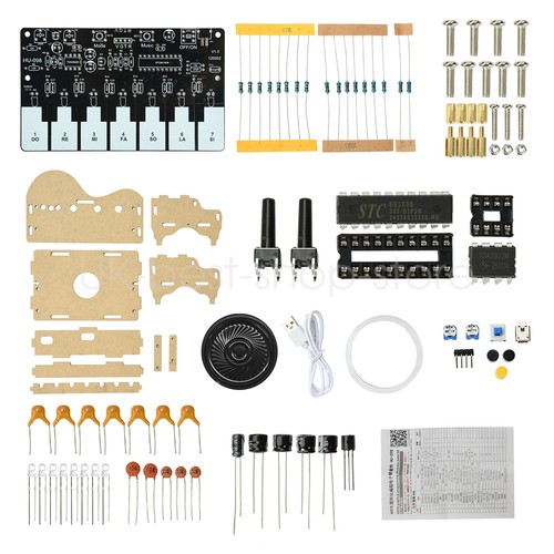 Kit tastiera musicale fai - fai, da