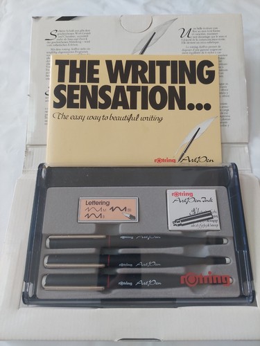 Rotring art pen set - pen, m