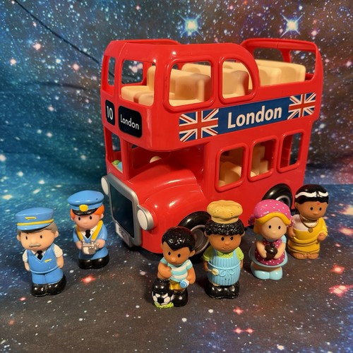 Figurine autobus elc happyland - figurine,