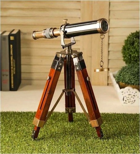 Ottone telescopio con - 9,