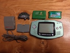 Nintendo Game Boy Advance Celebi Console Verde Pokémon Smeraldo Adattatore Wireless