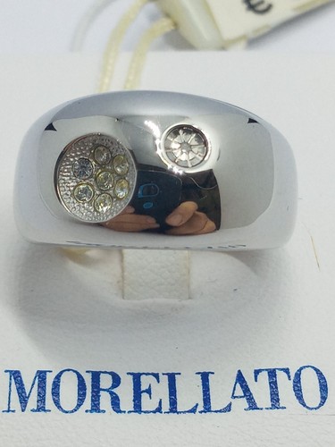 Anello morellato acciaio a - in,