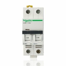 SCHNEIDER A9F79240 Interruttore magnetotermico iC60N 2P C 40A 6000A