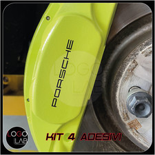 KIT 4 ADESIVI PORSCHE per