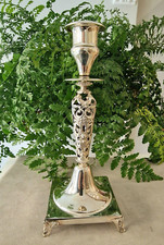 Portacandela in Argento 800, lavorato a mano, nuovo, candeliere  n 8