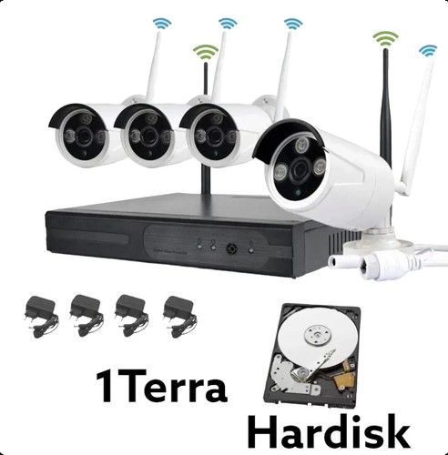Kit videosorveglianza wireless - kit,