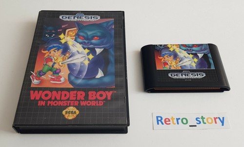 Sega genesis wonder boy in - genesis,
