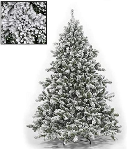 Albero natale innevato - natale,