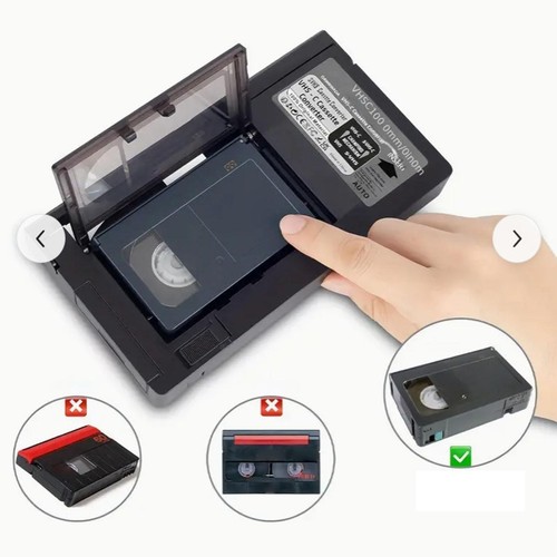 Adattatore per cassette - vhs, a