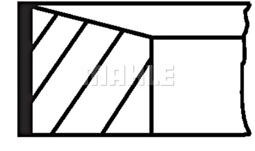 Kit anelli pistone per renault - anelli,