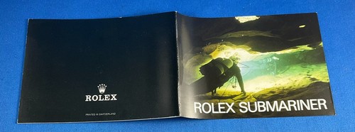 Rolex submariner instruction - rolex,