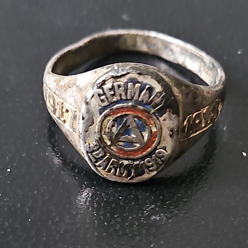 Ww1 german flemish ring - ww1,