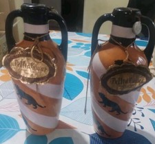 2 VASI N CERAMICA BIANSATO. CUNARDO VINTAGE