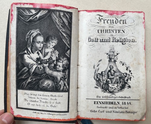 Antico libro preghiere - libro, di