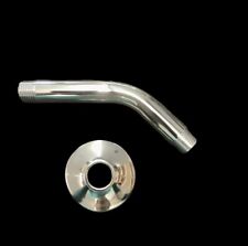 Braccio doccia e flangia corto