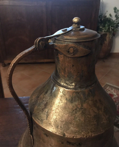 Antica brocca turca rame - antica,