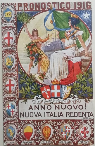 Cartolina nuova italia - nuova,