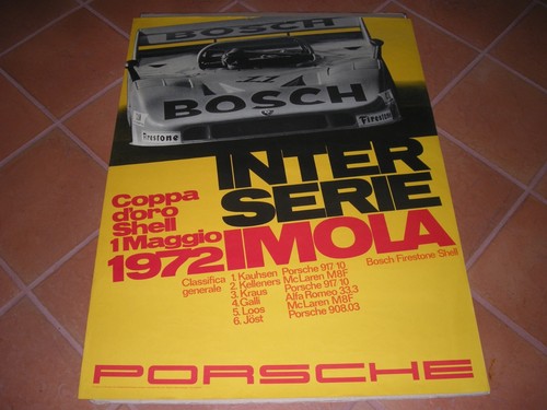 Porsche poster interserie - ,