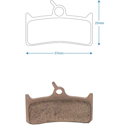 Pastiglia freno per shimano - pastiglia,