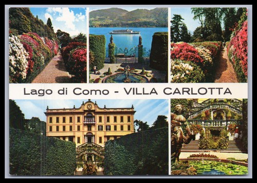 Cartolina lago como - cartolina,