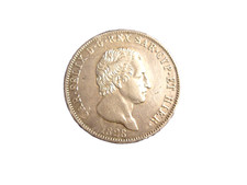 5 Lire 1828 G P in ovale Regno