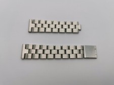 Zenith Parts steel bracelet band for project or repair mm 18 to mm 16.2 good