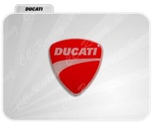 Adesivo resinato ducati - adesivo, 3d
