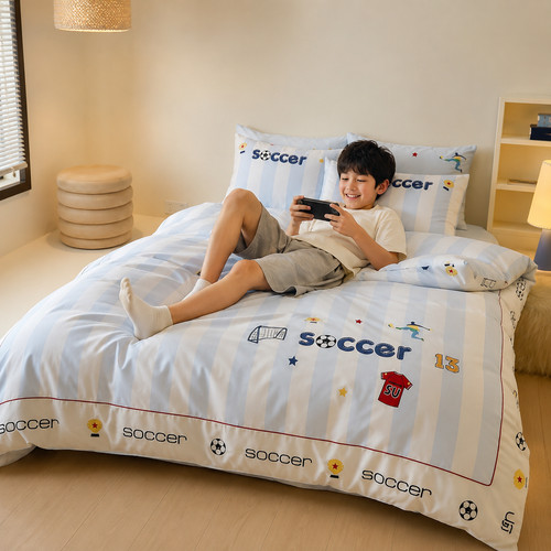 Set biancheria letto calcio - biancheria, da