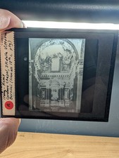 Antica Lanterna Vetro Scivolo Bernini Cornaro Cappella Roma Italia XVIII Sec. Vittoria