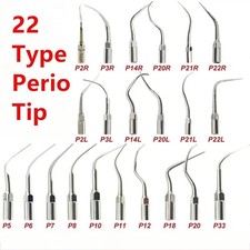 Punte perio dentale 22 tipi punte per scaler ad ultrasuoni adatte per manipolo WOODPECKER/EMS