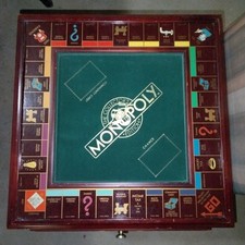 Franklin Monopoly Deluxe Wood